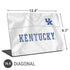 University of Kentucky White Jersey Universal Laptop 16.6in (13.4 x 9.7in) Skin